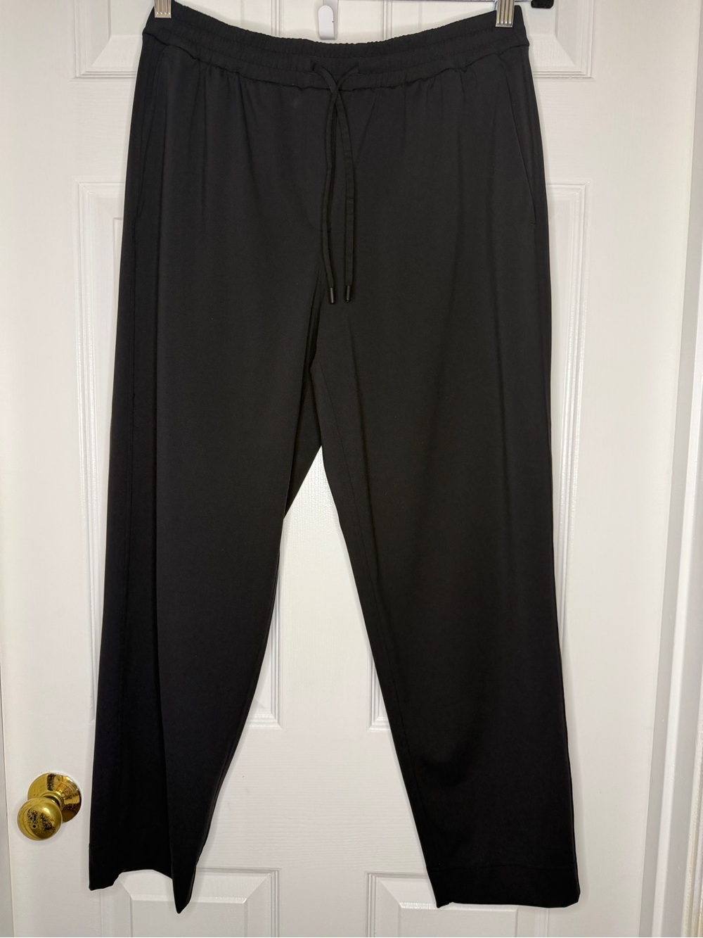 Lululemon Tapered-leg Mid-rise 7/8 Ankle Pant Luxtreme - Black
